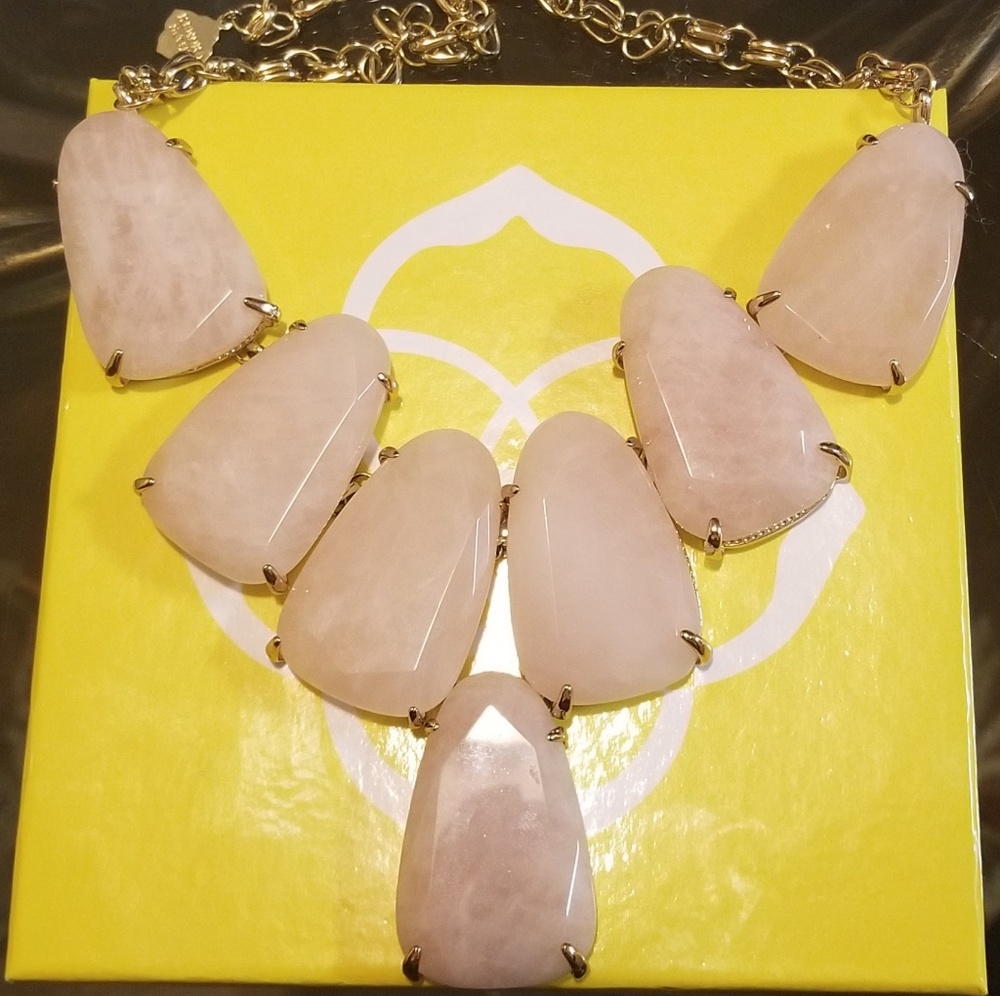 Kendra Scott Rose Quartz Harlow